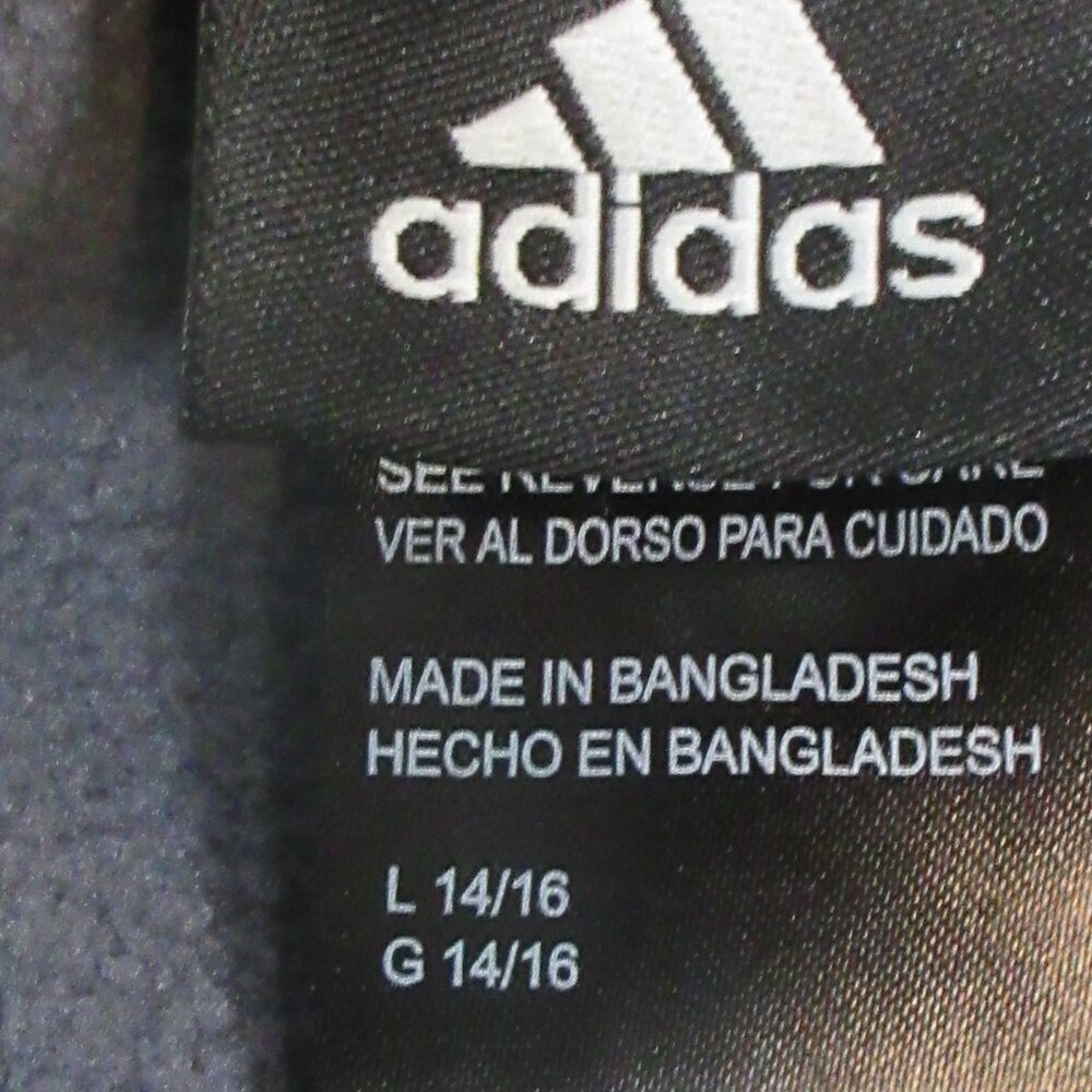 Adidas Boys Track Pants Size Large 14/16 - Picture 2 of 6